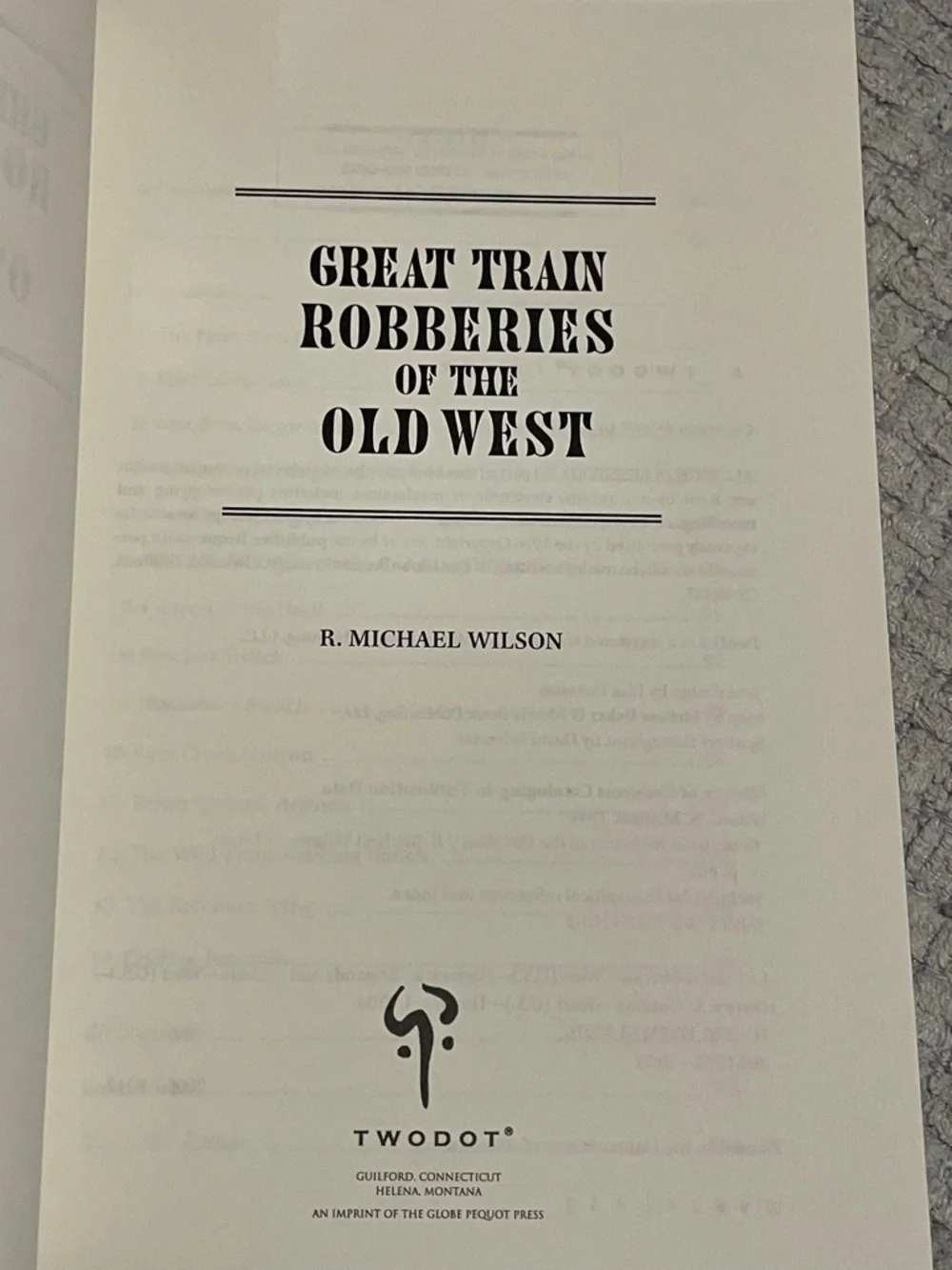 Bundle of 3 Old West History Montana Train Robbers Brothels Dude Ranch Books